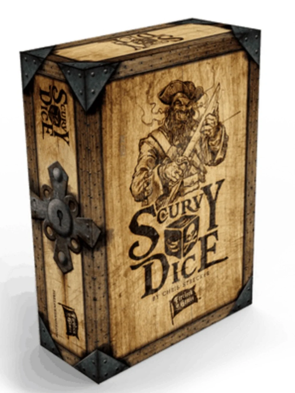 NEW Scurvy Dice By Firelock Games Pirate Theme Family Board Game Toys Sealed